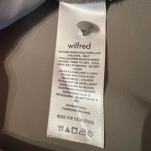 Aritzia Wilfred Tulum Blouse Sz L - Picture 4 of 14